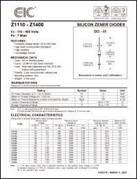 Click here to download Z1250 Datasheet