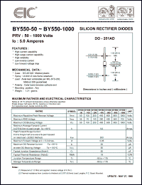 Click here to download BY550 Datasheet