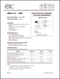 Click here to download SMAJ188A Datasheet