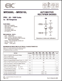 Click here to download MR5012L Datasheet