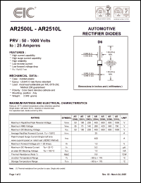 Click here to download AR2512L Datasheet