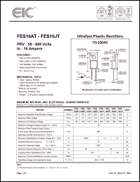 Click here to download FES16 Datasheet