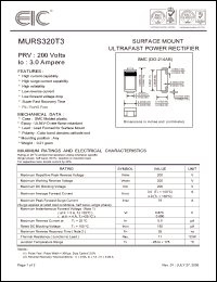 Click here to download MURS320T3 Datasheet