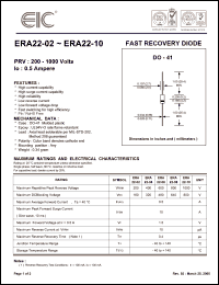 Click here to download ERA22-02 Datasheet