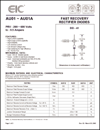Click here to download AU01 Datasheet
