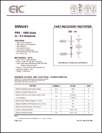 Click here to download 05NU41 Datasheet