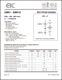 Click here to download EM01 Datasheet