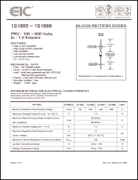 Click here to download 1S1885 Datasheet