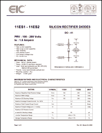 Click here to download 11ES1 Datasheet