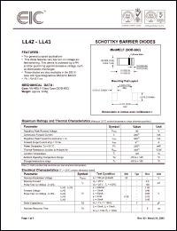 Click here to download LL42 Datasheet