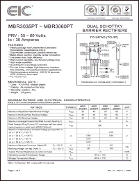 Click here to download MBR3050PT Datasheet