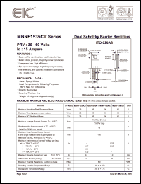 Click here to download MBRF1560CT Datasheet