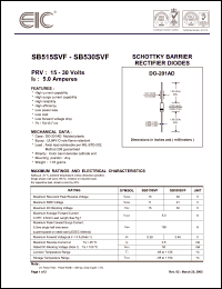 Click here to download SB515SVF Datasheet