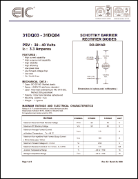Click here to download 31DQ03 Datasheet