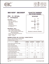 Click here to download SB330SVF Datasheet