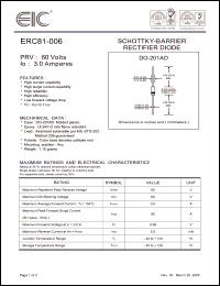 Click here to download ERC81-006 Datasheet