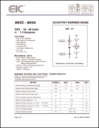 Click here to download AK03 Datasheet