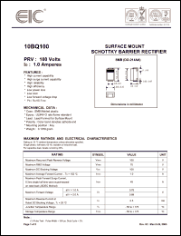 Click here to download 10BQ100 Datasheet