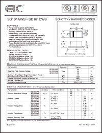 Click here to download SD101CWS Datasheet