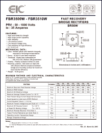 Click here to download FBR3506W Datasheet