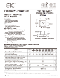 Click here to download FBR2504W Datasheet