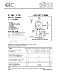 Click here to download CT1502 Datasheet