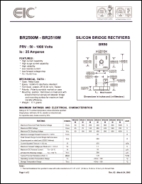 Click here to download BR2506M Datasheet