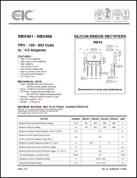 Click here to download RBV408 Datasheet