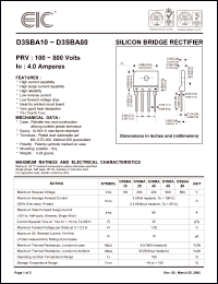 Click here to download D3SBA10 Datasheet