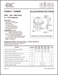 Click here to download D3SB10 Datasheet