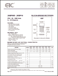 Click here to download 2KBP005 Datasheet