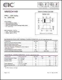 Click here to download MMSD4148 Datasheet