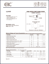 Click here to download LL4151 Datasheet