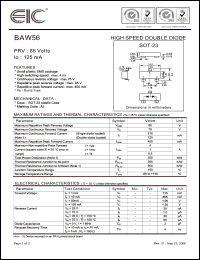 Click here to download BAW56 Datasheet