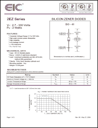 Click here to download 2EZ300D10 Datasheet