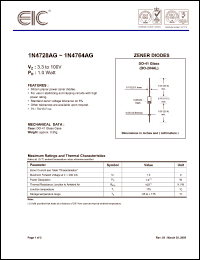 Click here to download 1N4756AG Datasheet