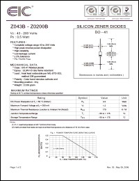 Click here to download Z0110B Datasheet