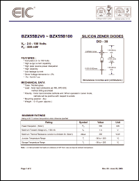 Click here to download BZX55B10 Datasheet