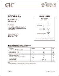 Click here to download BZX79C10 Datasheet