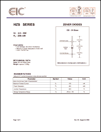 Click here to download HZS11A1 Datasheet