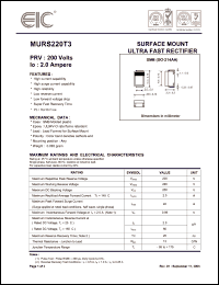 Click here to download MURS220T3 Datasheet