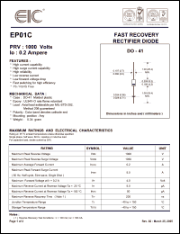 Click here to download EP01 Datasheet