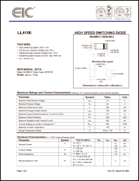 Click here to download LL4150 Datasheet