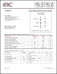 Click here to download 1N4447 Datasheet