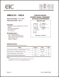 Click here to download SMBJ188C Datasheet