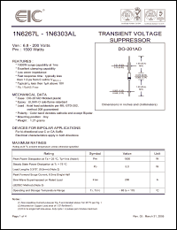 Click here to download 1N6296L Datasheet