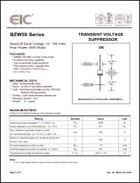 Click here to download BZW50-150B Datasheet