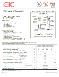 Click here to download FT2000KB Datasheet