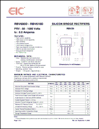 Click here to download RBV600D_05 Datasheet