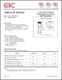 Click here to download SMCJLCE160A Datasheet